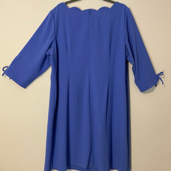 Periwinkle Blue Dress by Talbots Petites (20WP) - Picture 4 of 5
